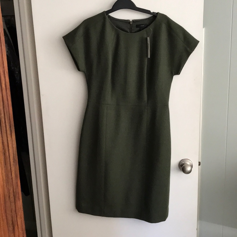 JCrew wool sheath dress